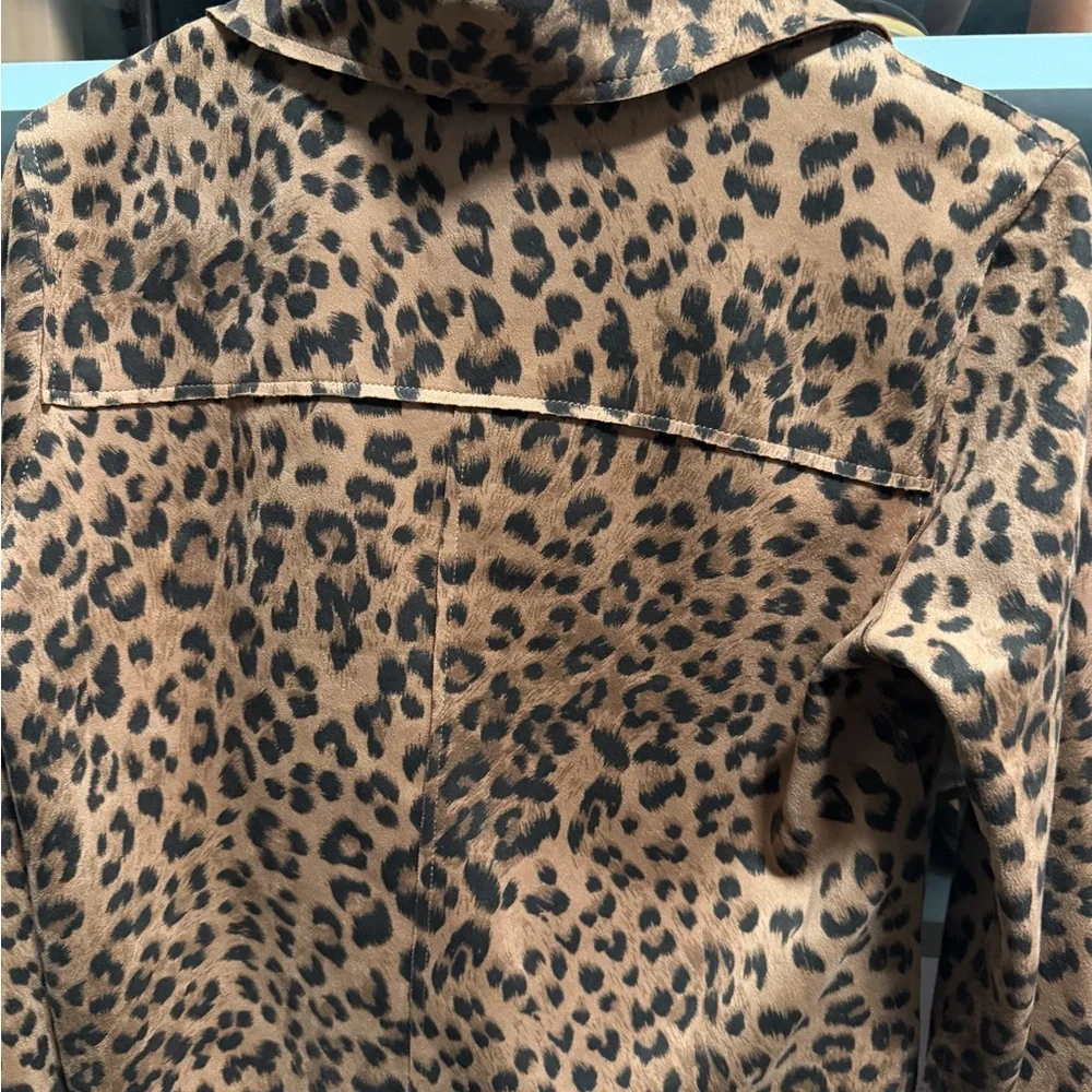 Alessi Animal Print Leather Jacket - Picture 2 of 2